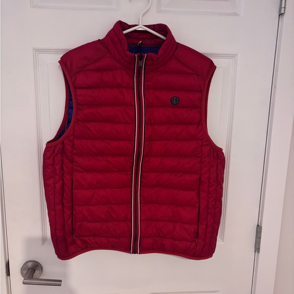 El Ganso Men’s Quilted Red Puffer Vest